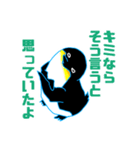 あなたの話をゼンコウテイペンギン（個別スタンプ：18）