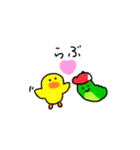 落書きラインフレンズ（個別スタンプ：5）