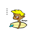 Surfer Kenya CS（個別スタンプ：20）
