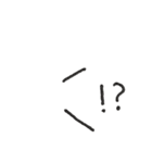 ひとことモノクロ英語-吹き出し風-@sei（個別スタンプ：12）