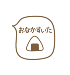 ふきだしスタンプ:)（個別スタンプ：38）