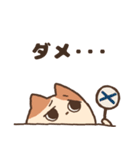 ねこと楽しいお話（個別スタンプ：3）