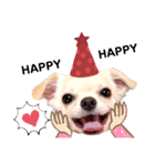 キキとララクリスマスバージョンスタンプ（個別スタンプ：10）