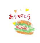パンでお祝い 乾杯 感謝（個別スタンプ：3）
