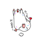dekoハム～あずきときなこ〜（個別スタンプ：14）