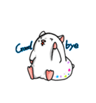 dekoハム～あずきときなこ〜（個別スタンプ：16）