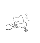 ねこの現実逃避スタンプ（個別スタンプ：5）