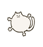 ちょっとシュールなアメーバねこ（個別スタンプ：1）
