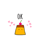プリンだよ。（個別スタンプ：6）