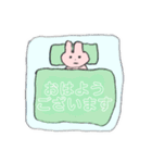 Rabbit tired from day to day（個別スタンプ：3）