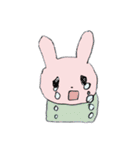 Rabbit tired from day to day（個別スタンプ：11）