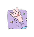 Rabbit tired from day to day（個別スタンプ：15）