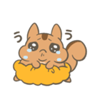 太っちょリスのうにょ（個別スタンプ：3）