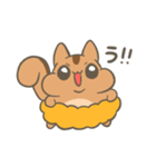 太っちょリスのうにょ（個別スタンプ：4）