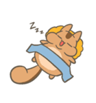 太っちょリスのうにょ（個別スタンプ：21）