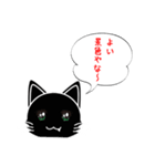 生意気な黒猫のなま太郎（個別スタンプ：16）