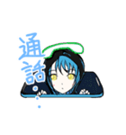 赤と青と黄のスタンプ（個別スタンプ：12）