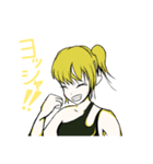 赤と青と黄のスタンプ（個別スタンプ：13）