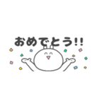 [省スペース]耳が短めのうさぎ（個別スタンプ：15）