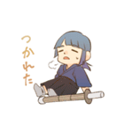 ほがらか剣道男女スタンプ（個別スタンプ：17）