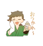 ほがらか剣道男女スタンプ（個別スタンプ：18）
