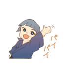 ほがらか剣道男女スタンプ（個別スタンプ：19）