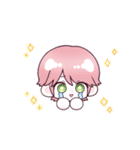 青くんと桃くん（個別スタンプ：6）