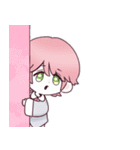 青くんと桃くん（個別スタンプ：22）