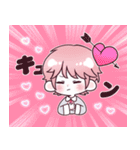 青くんと桃くん（個別スタンプ：30）