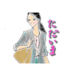 【日常】綺麗手描き文字♡女子（個別スタンプ：28）