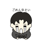 黒のカリスマ KK8 第二弾（個別スタンプ：21）