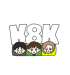 黒のカリスマ KK8 第二弾（個別スタンプ：37）