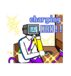 P.C先生！Pawl.Carson,TEACHER！！（個別スタンプ：15）