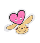 かたみみピョンタ（個別スタンプ：1）