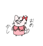 うさにゃくま（個別スタンプ：3）