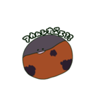 アカハラちゃんのひとりごと（個別スタンプ：4）
