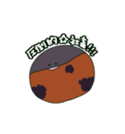 アカハラちゃんのひとりごと（個別スタンプ：6）