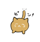 ぼた餅にゃんトリオ（個別スタンプ：22）