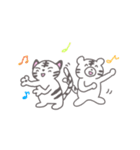 トラくんとトラちゃんのスタンプ（個別スタンプ：16）