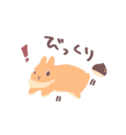うさぎのいる日常 秋（個別スタンプ：2）