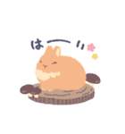 うさぎのいる日常 秋（個別スタンプ：7）