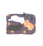 うさぎのいる日常 秋（個別スタンプ：16）