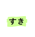 よく使う短い日常用語（その3-1）（個別スタンプ：33）