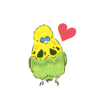 おじいちゃんインコのぼく（個別スタンプ：7）