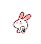 もっちりとしたウサギ ver.2 (jp)（個別スタンプ：1）