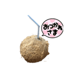 ヤシの実ジュースのスタンプ（個別スタンプ：1）