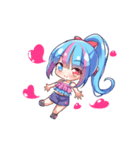 あみりちゃんスタンプ⑦♥（個別スタンプ：3）