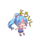 あみりちゃんスタンプ⑦♥（個別スタンプ：5）
