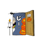 メッセージハロウィンスタンプ（個別スタンプ：13）