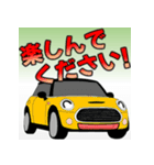 車 憧れの車 スポーツカー 日本語あいさつ（個別スタンプ：9）